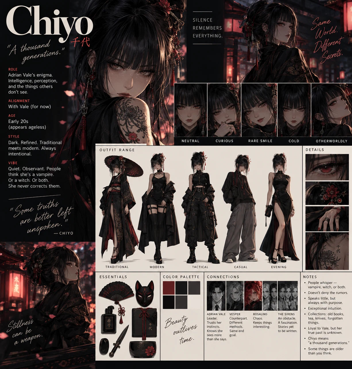 Chiyo character artwork
